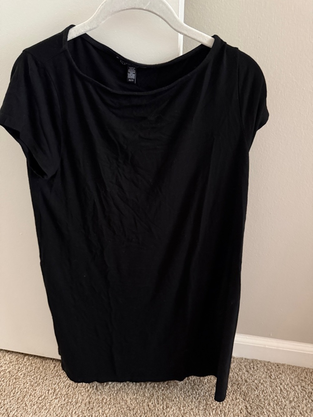 Eileen Fisher Black Short Sleeve Women's Top